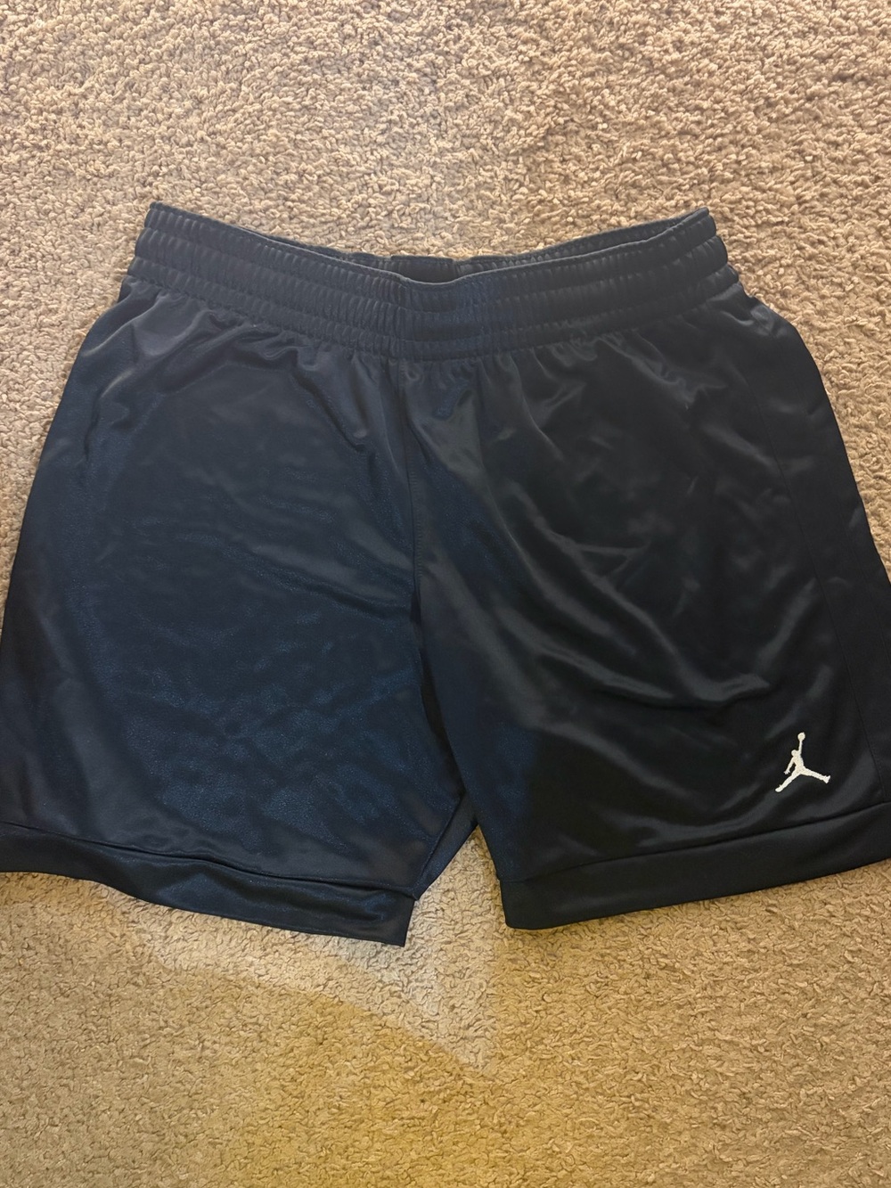 Women’s Jordan Black Basketball Shorts with Jumpman Logo